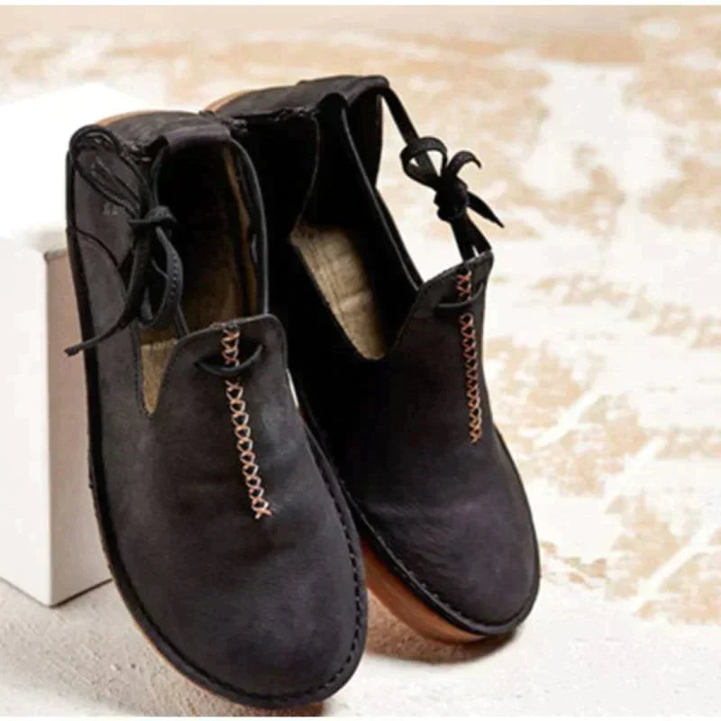 Nuvette | Damen Leder Loafers - Bequeme, stylische Slipper, lässige und schicke Flats