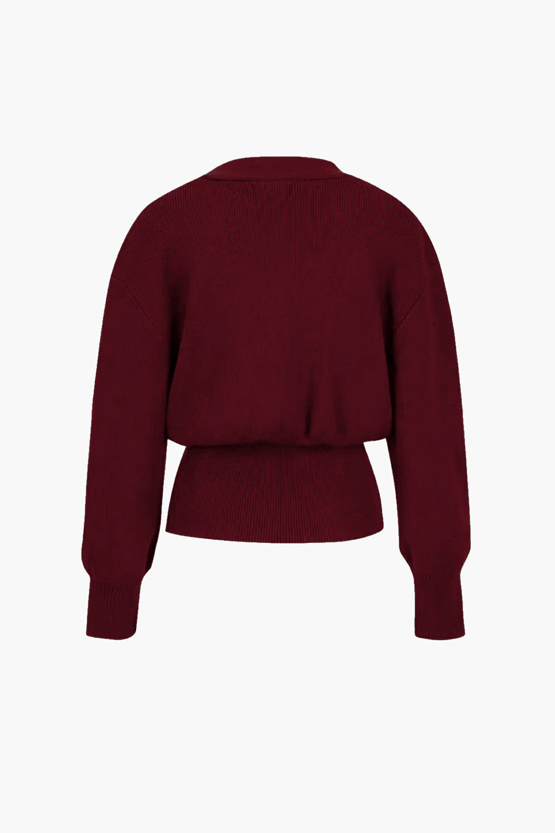 Zarelle | Elegante Strickjacke für Damen - Goldknopf-Detail, schicker Pullover