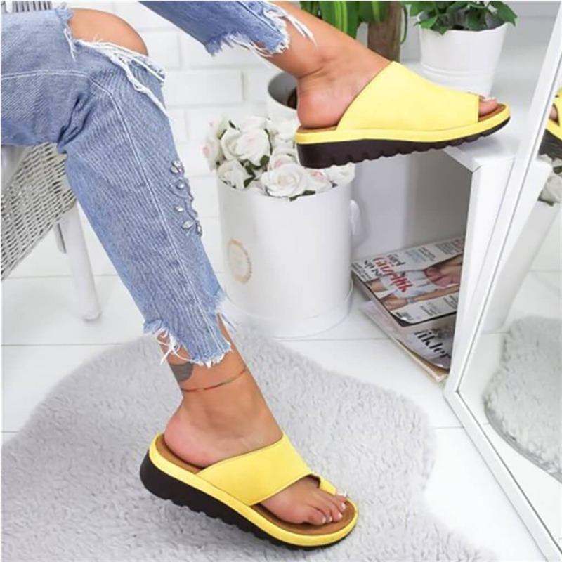 Chalia | Orthopädische Sandalen für Frauen - Zehenschlaufe, Fußgewölbestütze, Ballenzehkorrektur