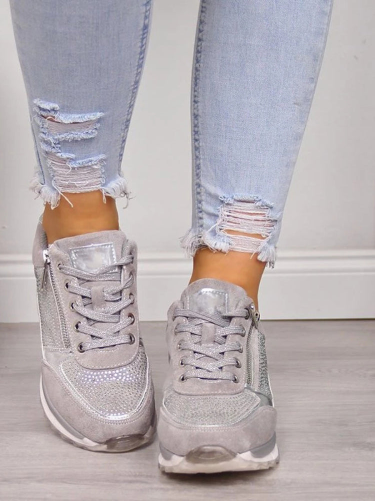 Teyana | Orthopädische Walking-Sneakers für Frauen - Fußgewölbeunterstützung, bequeme Schuhe