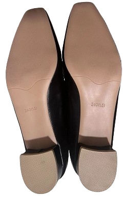 Velma | Damen Leder Loafers - Elegante Schnalle, Slip-On Dress Schuhe